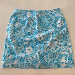 Lilly Pulitzer Skirt - Summer 2005 Collection, Golden Lion Print